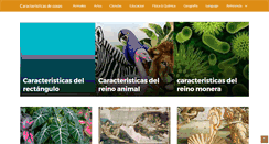 Desktop Screenshot of caracteristicasdel.com