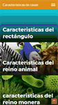 Mobile Screenshot of caracteristicasdel.com