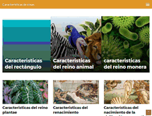 Tablet Screenshot of caracteristicasdel.com